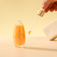 Flacon compte-gouttes en verre de luxe pour cosmétiques, flacon en verre pour huile essentielle 50 ml, fabricants de flacons compte-gouttes en verre pour cosmétiques