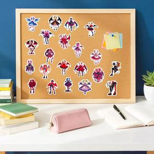 56 pièces Lolita petit diable Graffiti PVC autocollants étanches bricolage décoration créative coque de téléphone cahier tasse à eau - Product Image 6