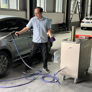 Nettoyeur vapeur mobile à haute température et haute pression Chuangwang, alimenté au carburant, pour l'élimination des taches d'huile - Product Image 4