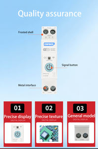 63A Zigbee/WiFi Smart MCB Compteur d'énergie Mini <span class=keywords><strong>disjoncteur</strong></span> avec minuterie Relais Protection contre les fuites Tuya SmartLife - Product Image 6