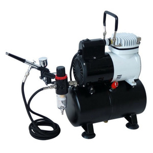Kit compresseur aérographe Haosheng AF186 avec réservoir et pompe à air électrique pour peinture artistique - Product Image 4
