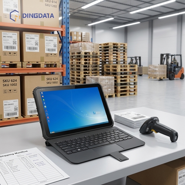 IP65 Industrial Rugged Tablet 12.2 Inch Windows 11 Pro Wi-Fi SIM Card for Logistics Transportation Outdoor