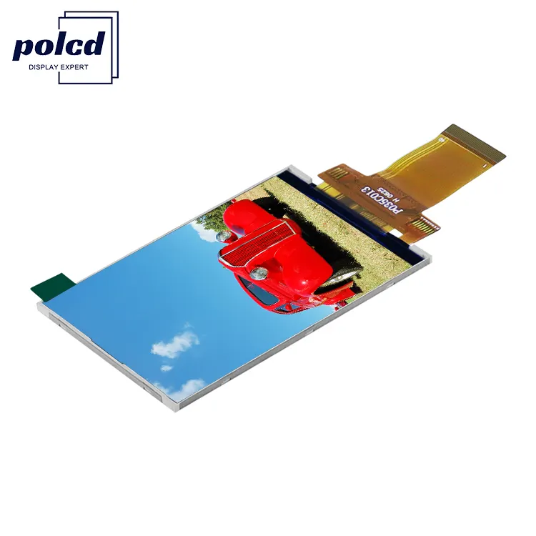 Polcd كامل اللون 3.5 بوصة TFT لوحة 320x480 صغيرة حجم ILI9488 SPI RGB شاشة عرض LCD