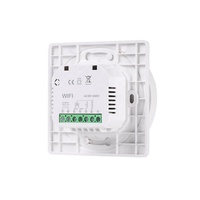Sistema Inteligente de Calefacción por Agua y Piso con WiFi Tuya, Material PC ABS, Pantalla Táctil Moderna para Hoteles y Salas de Estar, 230V