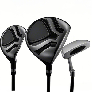 Vente en gros d'usine Ensemble de clubs de <span class=keywords><strong>golf</strong></span> portables pour enfants Personnalisé <span class=keywords><strong>Junior</strong></span> <span class=keywords><strong>Gaucher</strong></span> Forgé <span class=keywords><strong>Golf</strong></span> Iron Head Putter & Driver Poignée en caoutchouc hybride - Product Image 2
