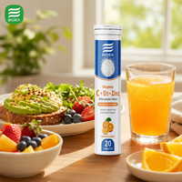 BioLex Complexe de Vitamines B Haute Puissance avec Acide Folique 885mcg B12 9mcg Comprimés Effervescents Complément Alimentaire Complexe de Vitamines B