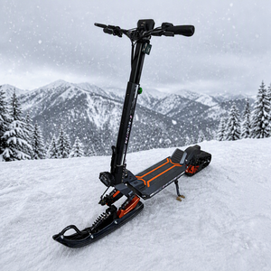 Nouvelle voiture de ski électrique 800W/1500W puissante et rapide pour adultes, scooter trois-en-un pliable 800W/1500W - Product Image 6