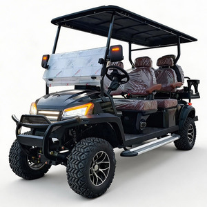 Carrito de Golf Eléctrico Inteligente de Largo Alcance Personalizado, de Cuatro Plazas, para Transporte de Pasajeros en Aeropuertos, Vehículo de Recepción para Hoteles - Product Image 5