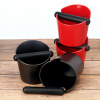 Boîte à café en ABS épaissi, durable, pour le retrait des résidus d'espresso, boîte de rangement pour les déchets de café pour les cafés
