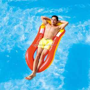 Phong cách mới Chất lượng cao mùa hè Inflatable nước nổi lưới nước võng bơi nổi nệm. - Product Image 2
