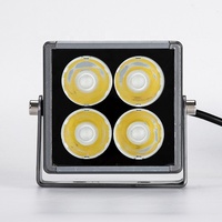 Projecteur de lavage mural LED étanche extérieur 8W AC220V Façade Projecteur de projection extérieur de jardin architectural COB