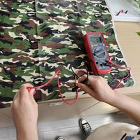 Tissu de camouflage double couche personnalisé en cuivre et nickel, anti-RFID, isolation des signaux, tissu conducteur camouflage pour le blindage des tentes