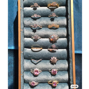 Joyas de plata 925 nuevo diseño joyería al por mayor 925 anillos de plata para mujer chapados en oro joyas de plata 925 originales - Product Image 1