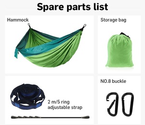 <span class=keywords><strong>Hamaca</strong></span> Personalizada con Logotipo para 2 Personas, Ligera, Portátil, Impermeable, para Acampar, Hamacas de Camping - Product Image 6