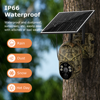 Caméra de sécurité solaire 4G 6MP PTZ CONDA Tuya ST22 avec vision nocturne étanche IP66, audio bidirectionnel et utilisation en extérieur