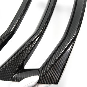 Chevrolet C8 C8 Stingray Coupe 2020-2024 için arka Hatch Vent kapak Trim kuru karbon Fiber dış araba aksesuarları - Product Image 5