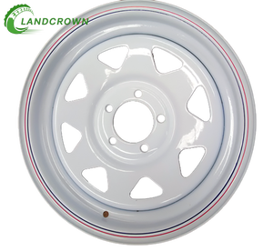 Llantas de <span class=keywords><strong>rueda</strong></span> de <span class=keywords><strong>remolque</strong></span> de acero para coche de <span class=keywords><strong>16</strong></span> pulgadas 16X6J 6JX16 16X7J 7JX16 para neumático de <span class=keywords><strong>remolque</strong></span> ST215/85R16 225/75R16 - Product Image 4