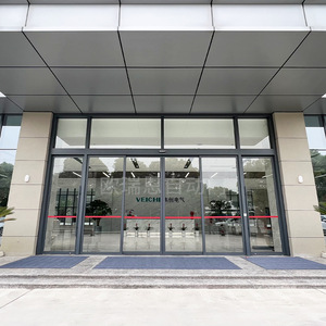 <span class=keywords><strong>Puerta</strong></span> <span class=keywords><strong>Corredera</strong></span> Automática con Marco Especial para Edificios de Oficinas, Moderna e Impermeable, de Vidrio Templado, Jiangsu, Zhejiang, Shanghái - Product Image 3