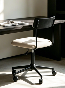 <span class=keywords><strong>Chaise</strong></span> <span class=keywords><strong>de</strong></span> <span class=keywords><strong>bureau</strong></span> <span class=keywords><strong>vintage</strong></span> à hauteur réglable, <span class=keywords><strong>chaise</strong></span> pivotante, <span class=keywords><strong>chaise</strong></span> d'ordinateur compacte pour la maison avec <span class=keywords><strong>roulettes</strong></span> universelles - Product Image 3