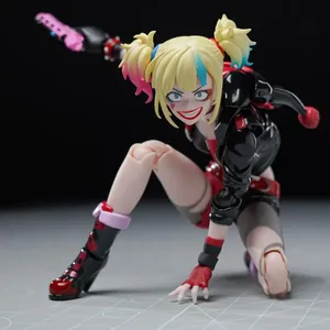 Kaiyodo Revoltech Amazing Yamaguchi Harley Quinn Suicide Squad <span class=keywords><strong>Isekai</strong></span> Ver. - Nouveauté ! Figurine articulée de collection - Product Image 2