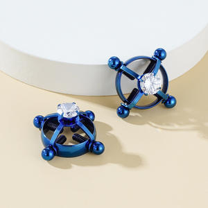 Anello per Capezzolo in Acciaio Inox 316L Non Forato, Gioiello Sexy per Piercing Corporeo, Placcato Oro Unisex - Product Image 6