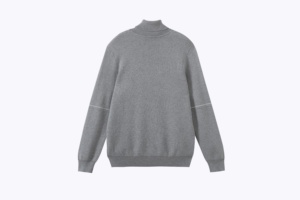 Nuovo maglione da <span class=keywords><strong>uomo</strong></span> con girocollo in <span class=keywords><strong>cotone</strong></span> grande e alto - Product Image 2