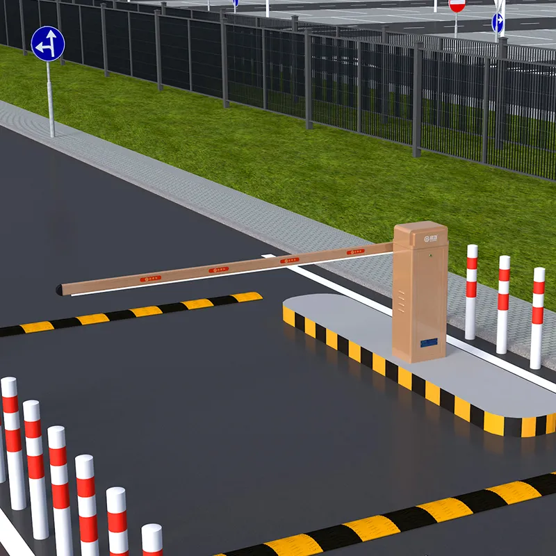 Otomatik bom bariyer kapısı park veya araç erişim kapısı bariyerleri