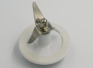 Mixeur <span class=keywords><strong>Cuisinart</strong></span> blanc avec 4 lames en acier inoxydable, roue de transmission en caoutchouc, mixeur électrique pour glace et smoothies, durable pour la maison - Product Image 3