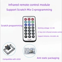 Compatible avec LEGOing Arduono STEAM, pack d'éducation à la programmation, Scratch Mix et programmation C+, modèle de jouet en plastique personnalisable