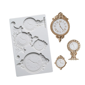 HY Khuôn Chơi Khuôn Silicon Đồng Hồ Để Tự Làm Bánh Kẹo Mềm Bánh Quy Xà Phòng Đường Sô Cô La Trang Trí - Product Image 2