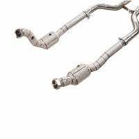 Pour Mercedes-Benz S500 W221 5.5L 2005-2012 Downpipe à haut débit en acier inoxydable SS304, montage direct, amélioration de la puissance, tuning racing