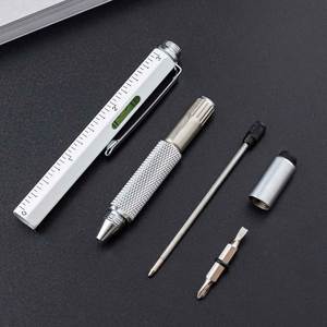เครื่องมืออเนกประสงค์ 6-in-1 พร้อมระดับน้ำ, ไม้บรรทัด, ปากกาสไตลัส, ไขควง และปากกาลูกลื่น - ของขวัญส่งเสริมการขายที่สมบูรณ์แบบ - Product Image 4