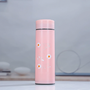 Tazza per Studenti Little Daisy, Elegante con Filtro per Tè, <span class=keywords><strong>Vetro</strong></span> Spesso Isolante di Alta Qualità - Product Image 6