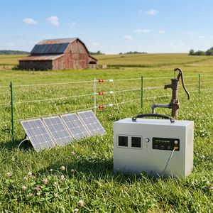 Generador Solar D1200 de 1200W, Estación de Energía Portátil, Kit Completo, Onda Sinusoidal Pura, para Hogar y Exteriores - Product Image 6