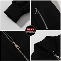 Vêtements de sport classique veste de Baseball veste coupe-vent vente en gros veste bombardier volante vierge personnalisée pour hommes