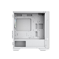 Casing komputer bermain game kaca antigores, casing PC Desktop Gamer mikro ATX dengan desain engsel