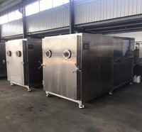 Machine professionnelle de lyophilisation avec contrôle PLC et construction en acier inoxydable pour fruits, légumes, café instantané et pâtes