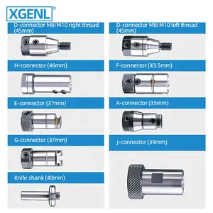 xgenl 14mmx40mm Woodworking power tool accessories Quick change drills Straight shank collets Milling chucks One piece
