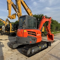 Precio al por Mayor: Excavadora de Cadenas Kubota KX057 de 5.6 Toneladas con Pinza Hidráulica para Agricultura y Construcción General