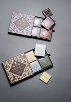 Caja de Embalaje de Lujo para Bombones y Macarons, con Laminado Mate, Elegante y con Relieve, Tipo Carpeta, para Sushi y Papas Fritas