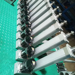 Actionneur linéaire à piston pneumatique de haute qualité avec moteur et construction en alliage d'aluminium - Product Image 1