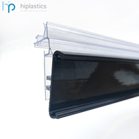 Système de porte-étiquettes électroniques en plastique personnalisé Hiplastics PSHF, installation facile, fonctionnalités pratiques pour les rayons de supermarché