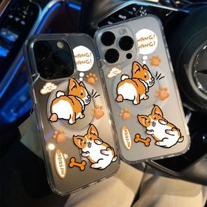 Coque de téléphone personnalisée magnétique Chiot <span class=keywords><strong>Corgi</strong></span> compatible avec iPhone 17 PROMAX 16PLUS 15 14 13 Samsung S26Ultra S22 S23 S25 S24 A17 - Product Image 2
