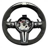 Volant en fibre de carbone avec écran LED et palettes de changement de vitesse pour BM/W F10 F30 G20 G30 M3 M4 M5 X3 X5 M Performance