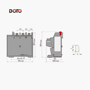 JR36-63 электрическое реле перегрузки 14-22A 20-32A 28-45A 40-63A JR36 СЕРИИ тепловое реле перегрузки - Product Image 6