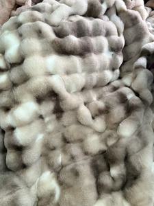 Chăn lông giả mềm mại, dày dặn, kiểu bong bóng, nhiều kích cỡ, có trọng lượng, dùng cho ghế sofa - Product Image 6