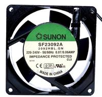 Composant électronique d'origine, ventilateur AC SF23092A-2092HBL.GN, 92 * 92 * 25 mm, 220-240VAC