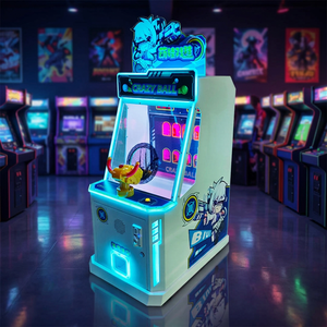 Machine de jeu d'aventure à billes à monnayeur avec écran HD et LED lumineuses, mini lanceur de balles électronique pour centres commerciaux et salles de jeux - Product Image 4