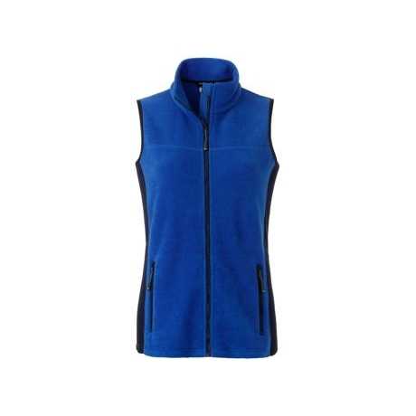 Ladies' Durable Workwear Fleece Vest in Mixed Materials Men's Vests & Waistcoats