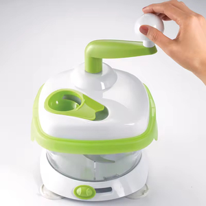 Best Selling New Modern Plastic Double Blade Green Rotate Cucumber Rotary Tabletop Steel Peeler - Product Image 4